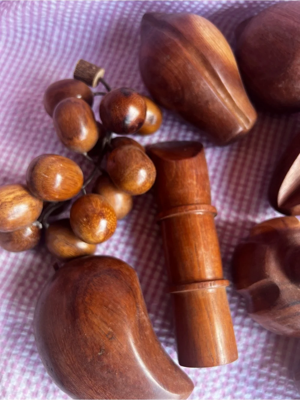 Handcrafted Wooden Fruit & Vegetable Set